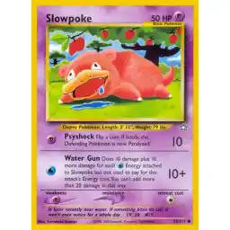 Neo Genesis - 073/111 - Slowpoke (Moderately Played)