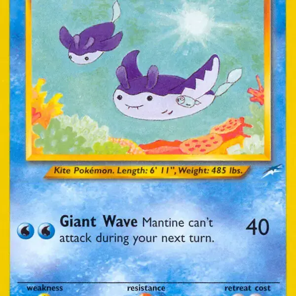 Neo Destiny - 074/105 - Mantine (Near Mint -)
