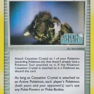 EX Crystal Guardians - 074/100 - Cessation Crystal - Reverse Holo