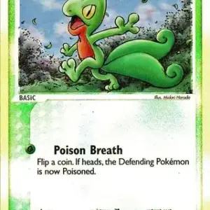 EX Ruby & Sapphire - 075/109 - Treecko - Reverse Holo (Lightly Played)