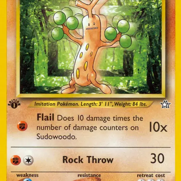 Neo Genesis - 077/111 - Sudowoodo - 1st Edition (Lightly Played)