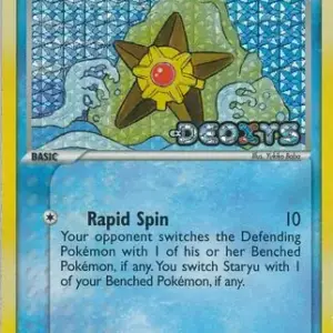 EX Deoxys - 077/107 - Staryu - Reverse Holo (Stamp) (Lightly Played)