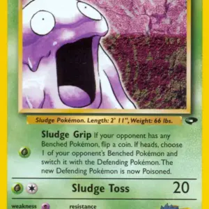Gym Challenge - 078/132 - Koga's Grimer (Near Mint -)
