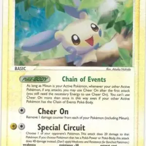 EX Dragon - 7/97 - Minun - Reverse Holo