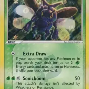 EX Hidden Legends - 7/101 - Heracross - Reverse Holo Rare