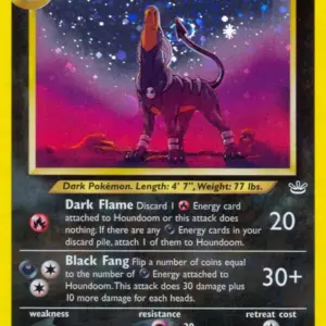 Neo Revelation - 08/64 - Houndoom - Holo (Moderately Played)