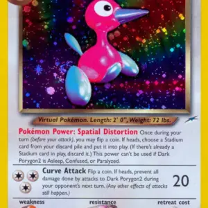 Neo Destiny - 008/105 - Dark Porygon2 - Holo (Lightly Played)