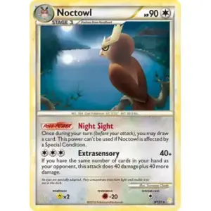 HeartGold & SoulSilver - 008/123 - Noctowl - Rare