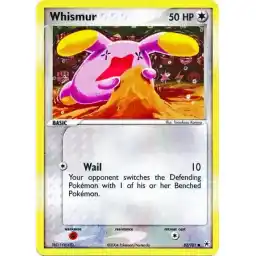 EX Hidden Legends - 82/101 - Whismur - Reverse Holo (Lightly Played)