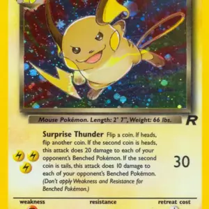 Team Rocket - 83/82 - Dark Raichu - Secret Rare (Lightly Played)