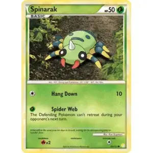 HeartGold & SoulSilver - 083/123 - Spinarak (Lightly Played)