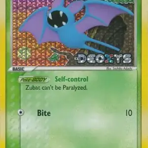 EX Deoxys - 083/107 - Zubat - Reverse Holo (Stamp)