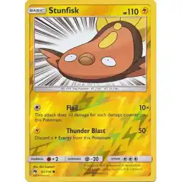 Lost Thunder - 083/214 - Stunfisk - Reverse Holo