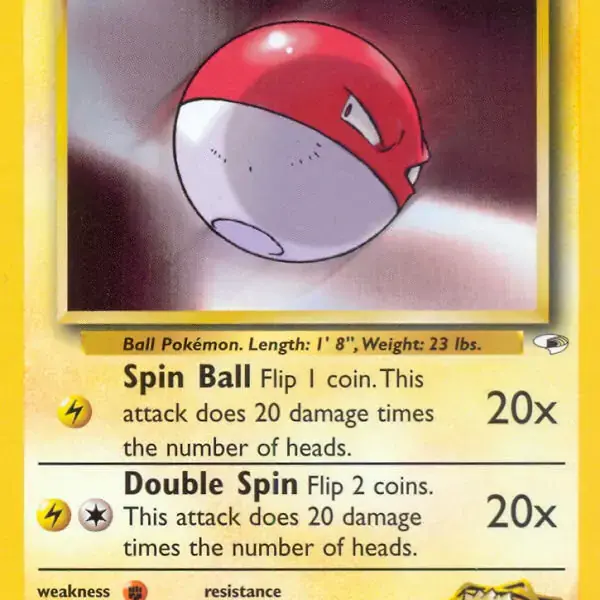 Gym Heroes - 084/132 - Lt. Surge's Voltorb