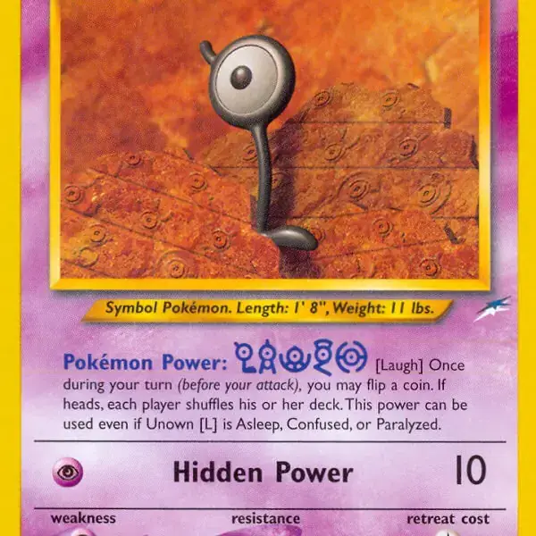 Neo Destiny - 086/105 - Unown L