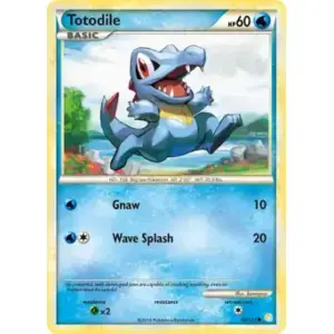 HeartGold & SoulSilver - 086/123 - Totodile