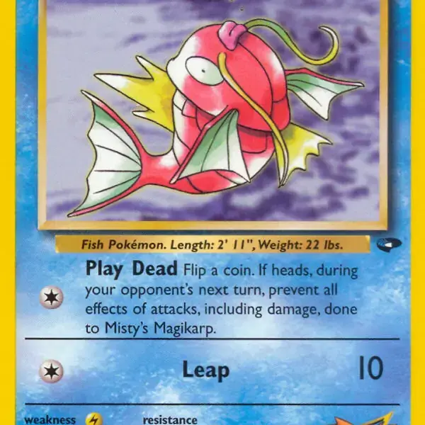 Gym Challenge - 088/132 - Misty's Magikarp