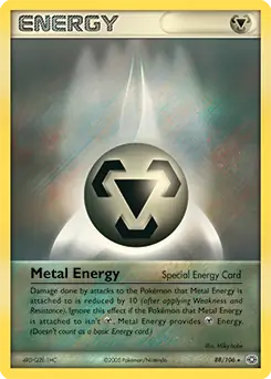 EX Emerald - 88/106 - Metal Energy (Near Mint -)