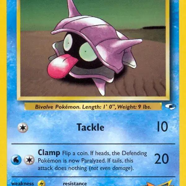 Gym Heroes - 089/132 - Misty's Shellder