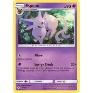 Lost Thunder - 089/214 - Espeon - Rare