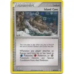 EX Hidden Legends - 89/101 - Island Cave - Reverse Holo