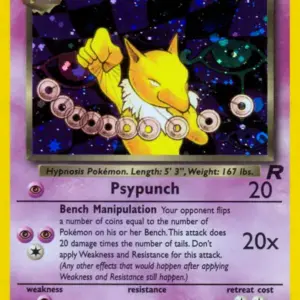 Team Rocket - 09/82 - Dark Hypno - Holo (Lightly Played)