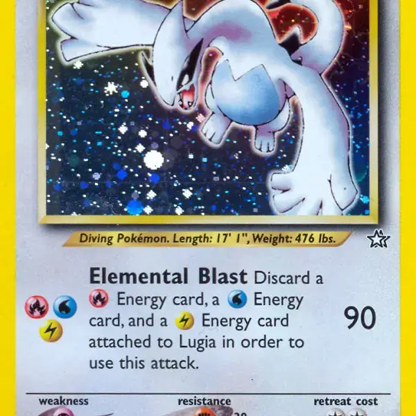 Neo Genesis - 009/111 - Lugia - Holo (Heavily Played)