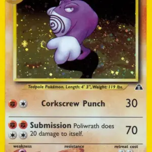 Neo Discovery - 09/75 - Poliwrath - Holo (Moderately Played)