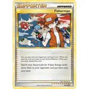 HeartGold & SoulSilver - 092/123 - Fisherman (Lightly Played)