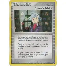 EX Hidden Legends - 92/101 - Steven's Advice - Reverse Holo