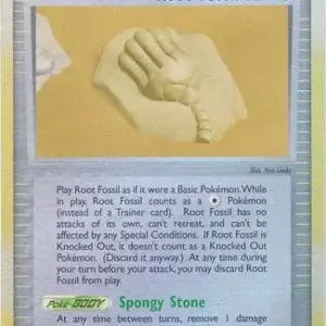 EX Sandstorm - 092/100 - Root Fossil - Reverse Holo (Lightly Played)