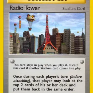 Neo Destiny - 095/105 - Radio Tower - Rare