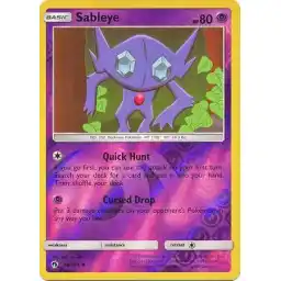 Lost Thunder - 096/214 - Sableye - Reverse Holo
