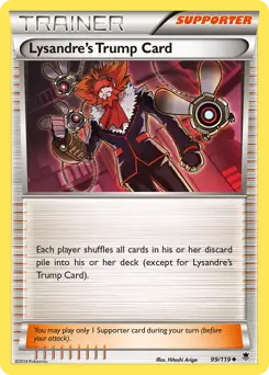 XY Phantom Forces - 099/119 - Lysandre's Trump Card