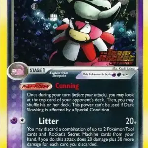 EX Team Rocket Returns - 009/109 - Dark Slowking - Reverse Holo (Lightly Played)