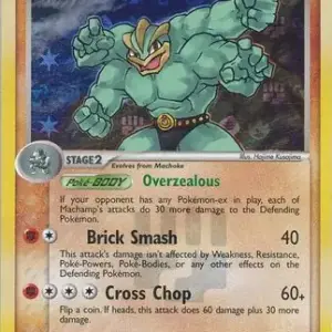 EX Hidden Legends - 9/101 - Machamp - Reverse Holo Rare (Near Mint -)