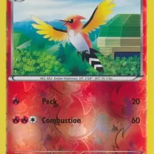 XY Phantom Forces - 009/119 - Fletchinder - Reverse Holo