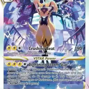 Crown Zenith - GG43/GG70 - Zeraora VSTAR