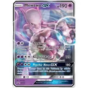 Black Star Promo - SM196 - Mewtwo GX