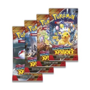 Alternative view of Pokemon Surging Sparks Booster Pack