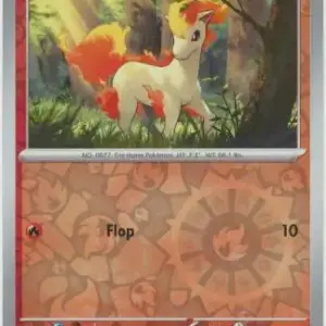 Stellar Crown - 019/142 - Ponyta - Reverse Holo