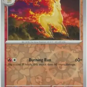 Stellar Crown - 020/142 - Rapidash - Reverse Holo