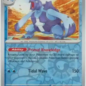 Stellar Crown - 038/142 - Carracosta - Reverse Holo