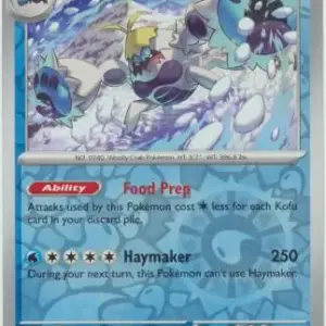 Stellar Crown - 042/142 - Crabominable - Reverse Holo