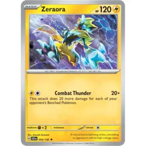 Stellar Crown - 055/142 - Zeraora - Holo Rare