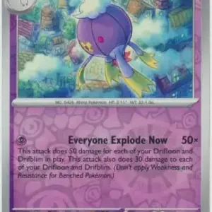 Stellar Crown - 061/142 - Drifblim - Reverse Holo