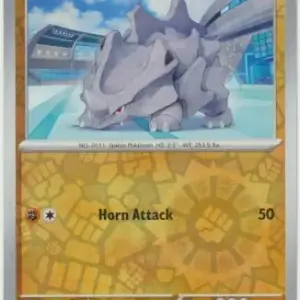 Stellar Crown - 074/142 - Rhyhorn - Reverse Holo