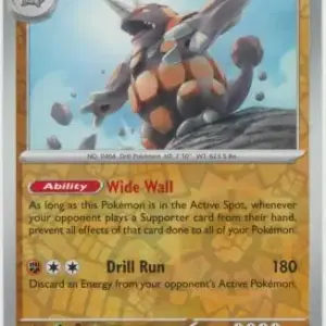 Stellar Crown - 076/142 - Rhyperior - Reverse Holo