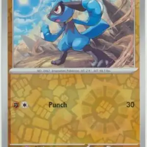 Stellar Crown - 081/142 - Riolu - Reverse Holo