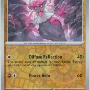 Stellar Crown - 086/142 - Diancie - Reverse Holo